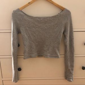 Brandy Melville Off Shoulder Long Sleeve
